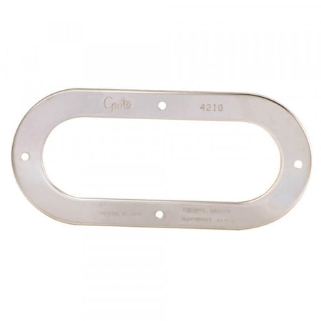 Grote Bracket, Lamp, Stainless, Oval Security Ring 42103
